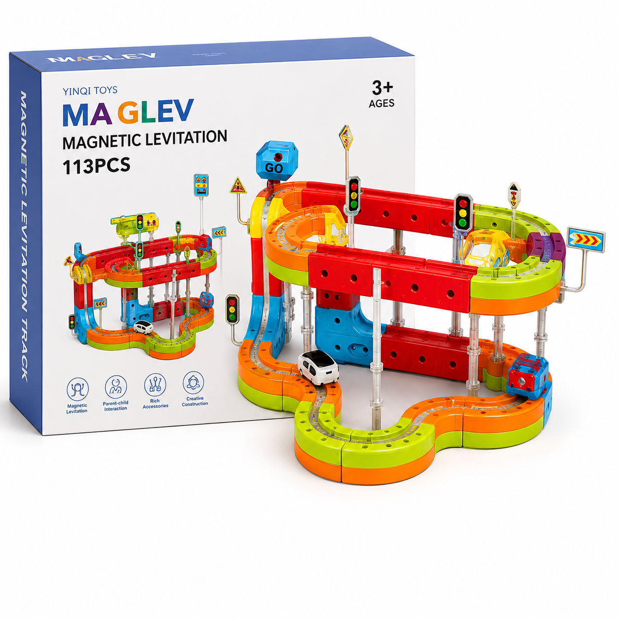 MAGLEV Magnetic Levitation Train Track Set