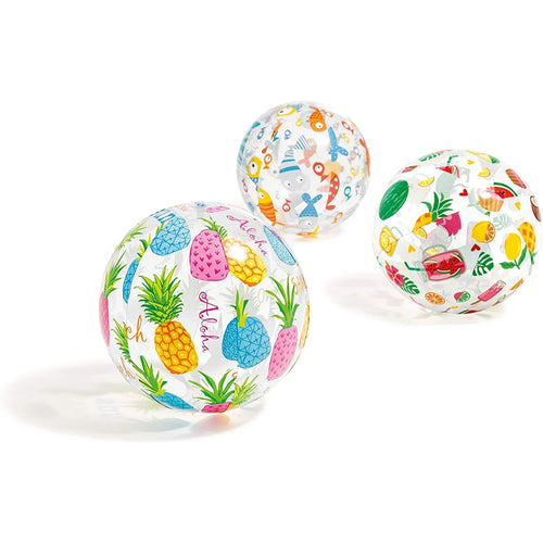 20IN LIVELY PRINT BALL
