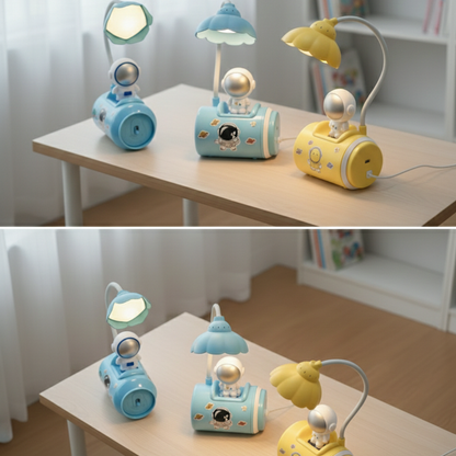 Astronaut LED desk lamp