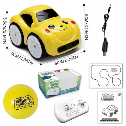 2.4GHz Electric Remote & Induction Control Car- Gesture Sensing RC Racing Toy for Kids