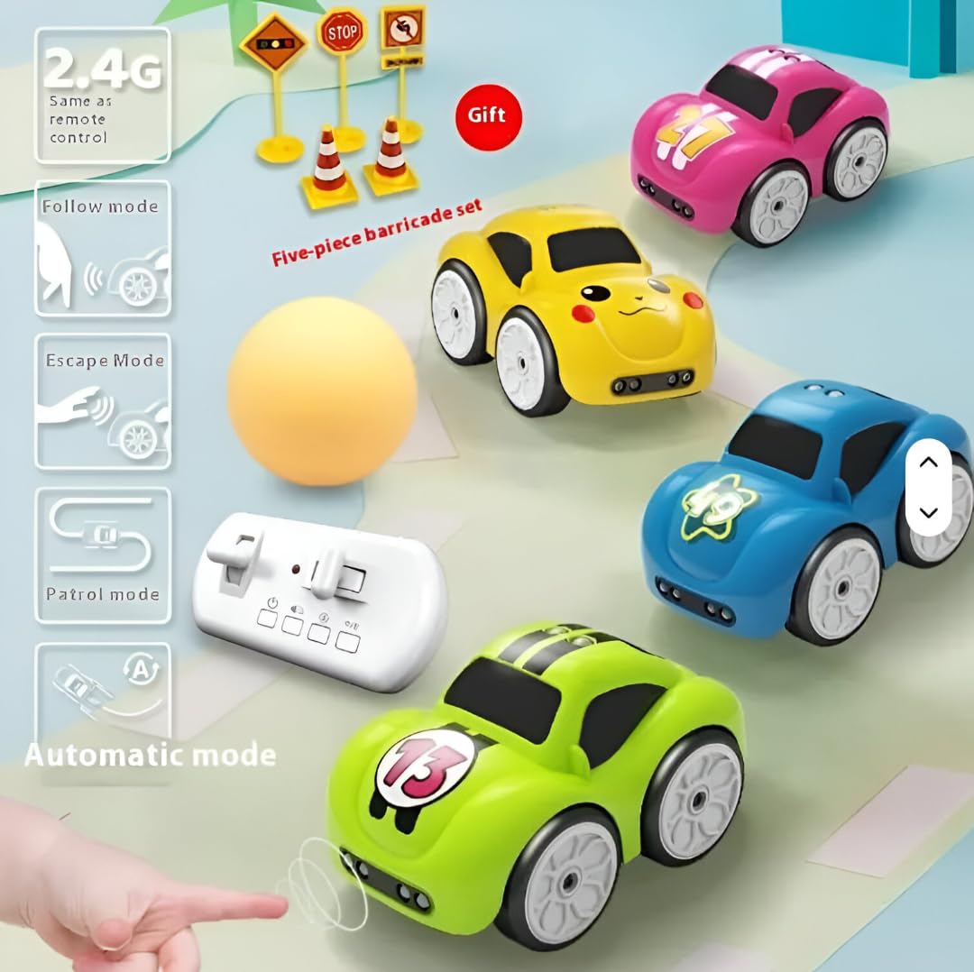 2.4GHz Electric Remote & Induction Control Car- Gesture Sensing RC Racing Toy for Kids
