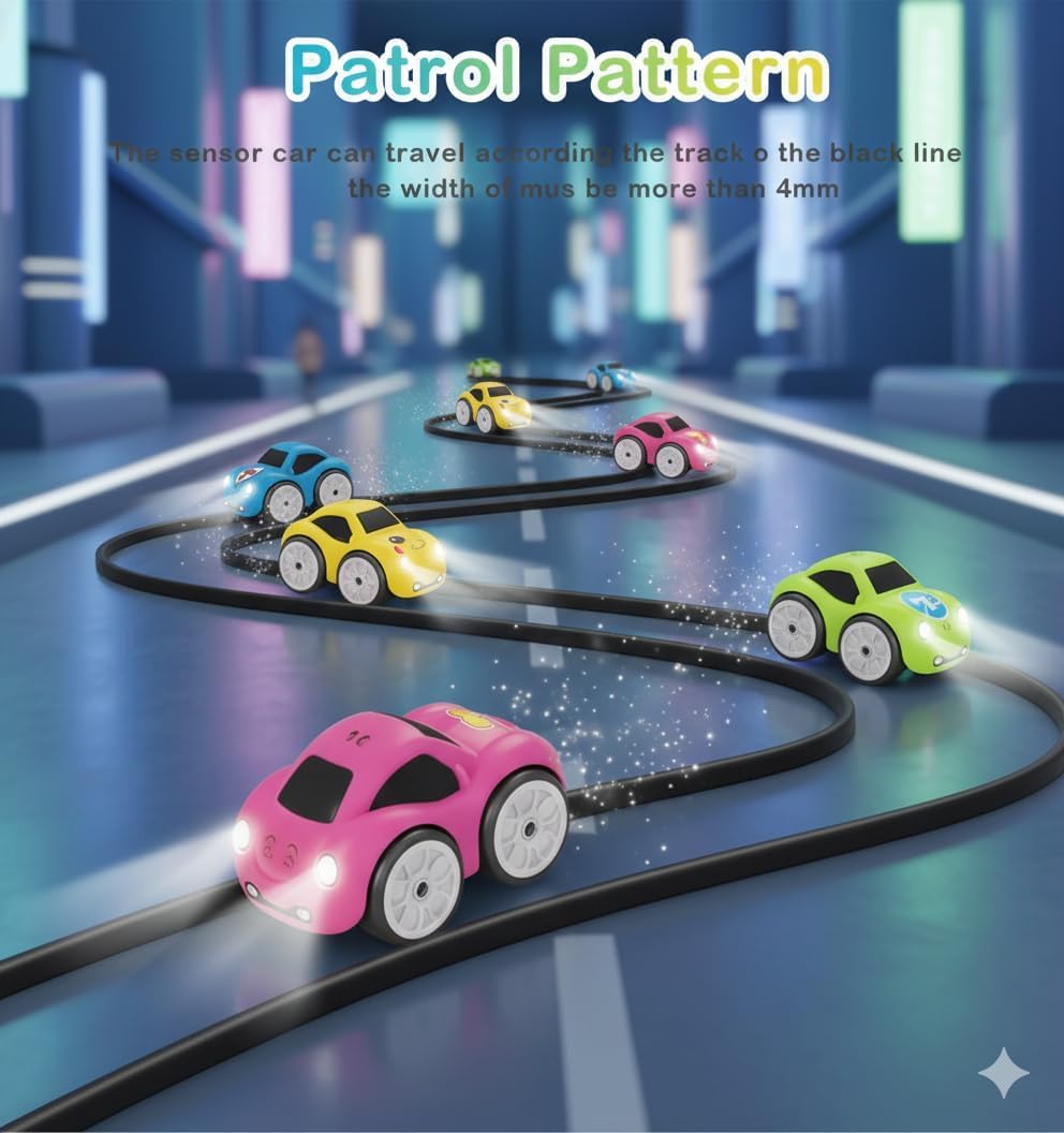 2.4GHz Electric Remote & Induction Control Car- Gesture Sensing RC Racing Toy for Kids