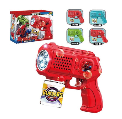 Spider man bubble gun for kids