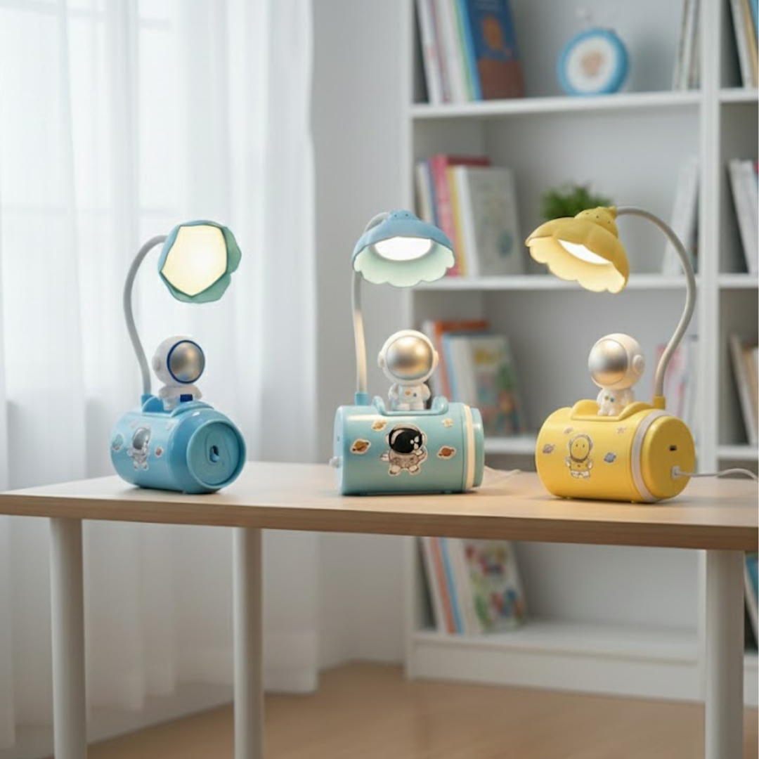 Astronaut LED desk lamp