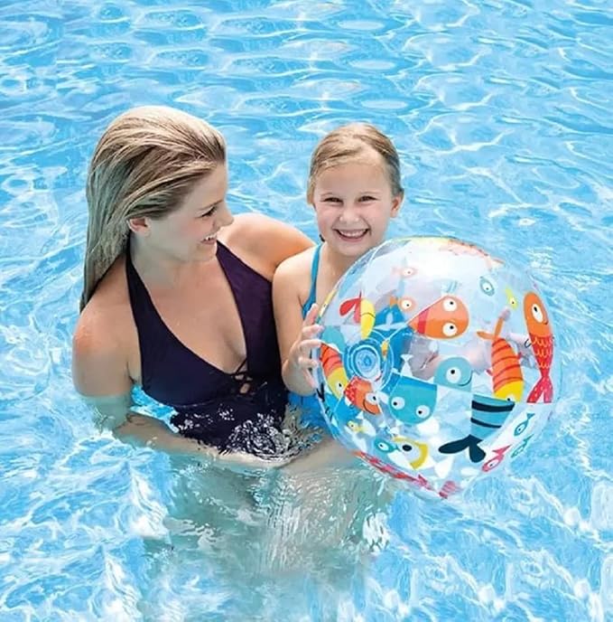 20IN LIVELY PRINT BALL