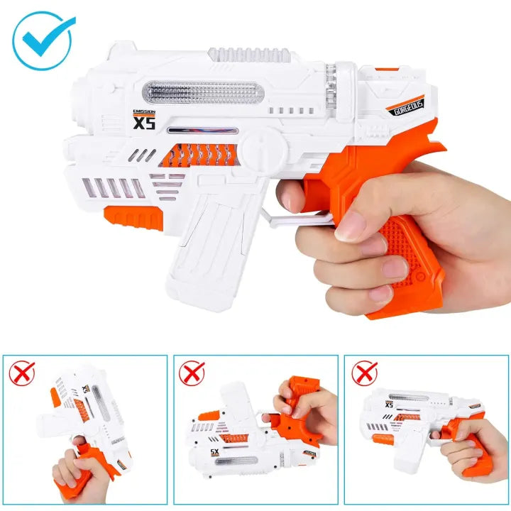 Bubble gun sound and light