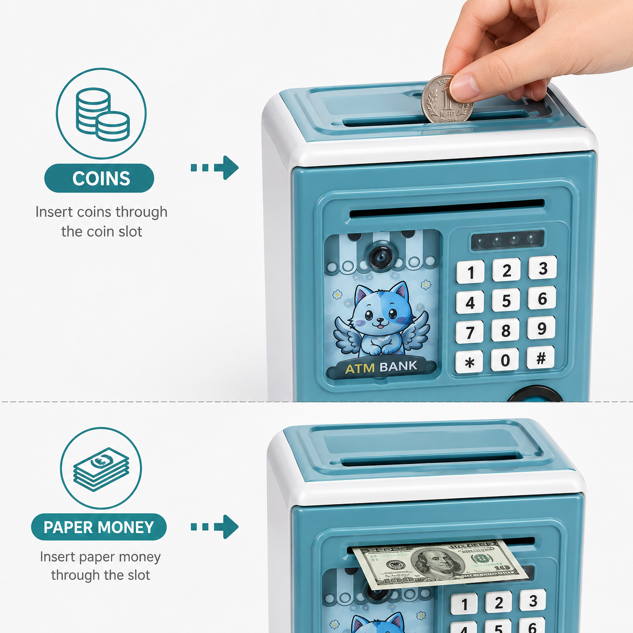 Creative money box