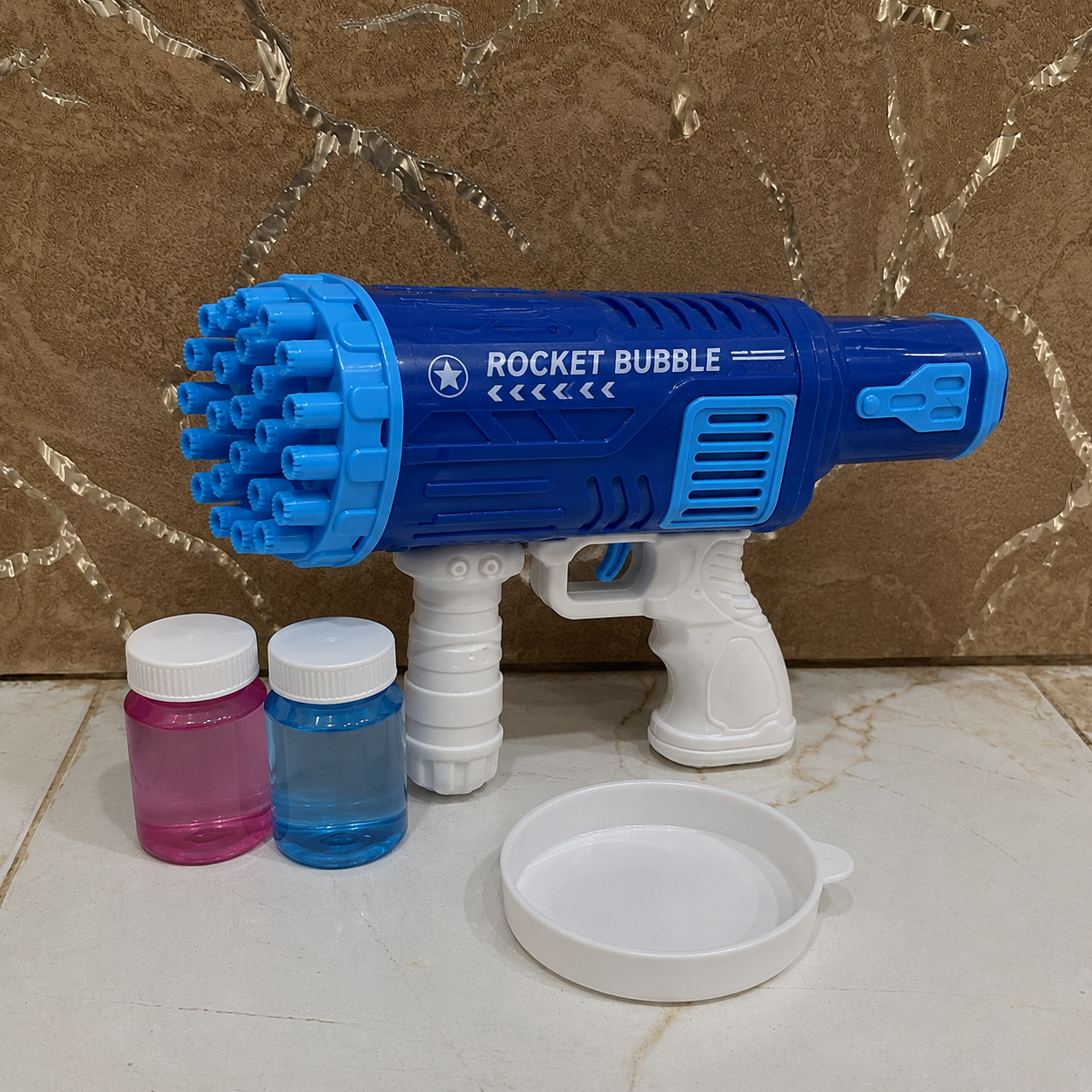 Bubble Gun With 25 Holes-