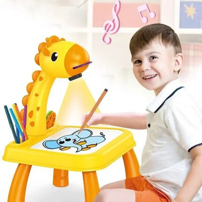 3 In 1 Kids Painting projector table