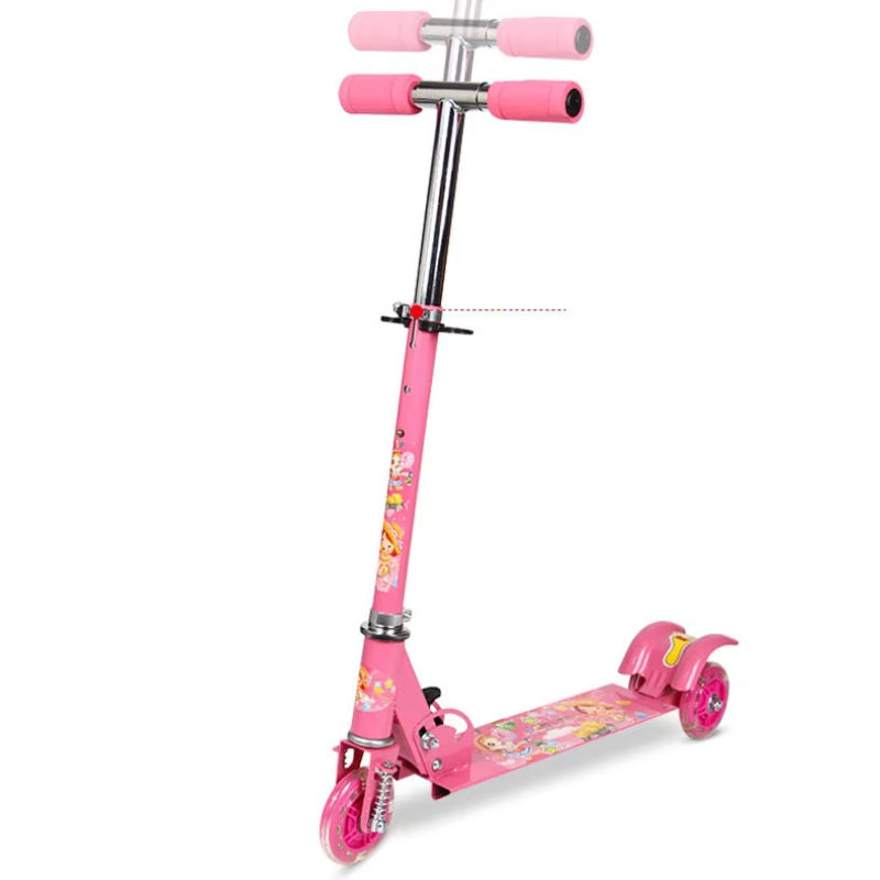 Light Wheels Kick Scooter