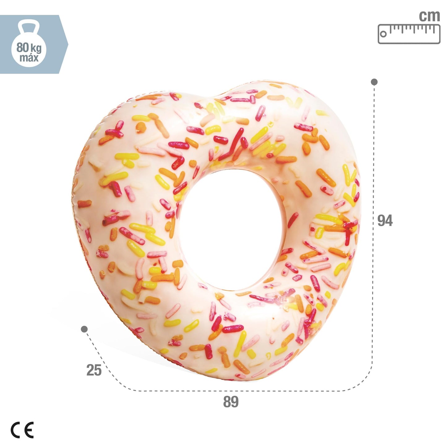 INTEX HEART DONUT TUBE
