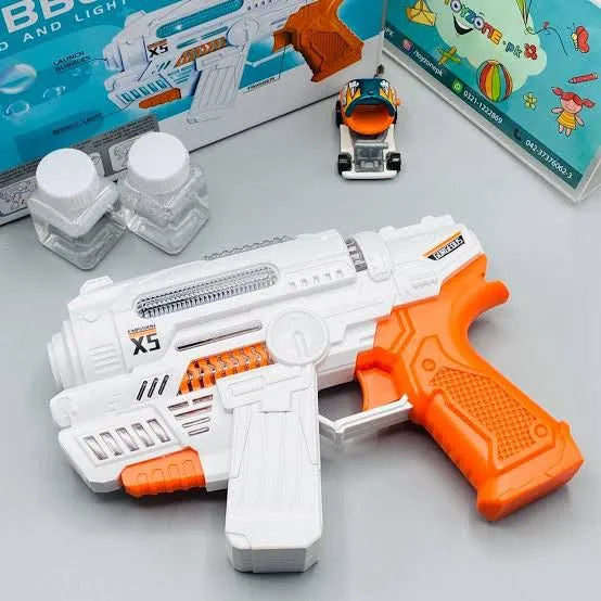 Bubble gun sound and light