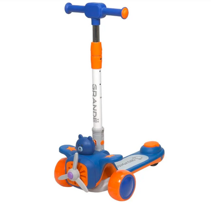 3-in-1 Foldable 3-Wheel Kids Scooter