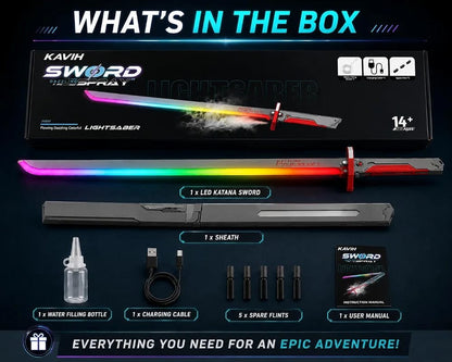 Sword dazzling spray