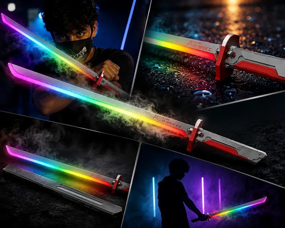 Sword dazzling spray