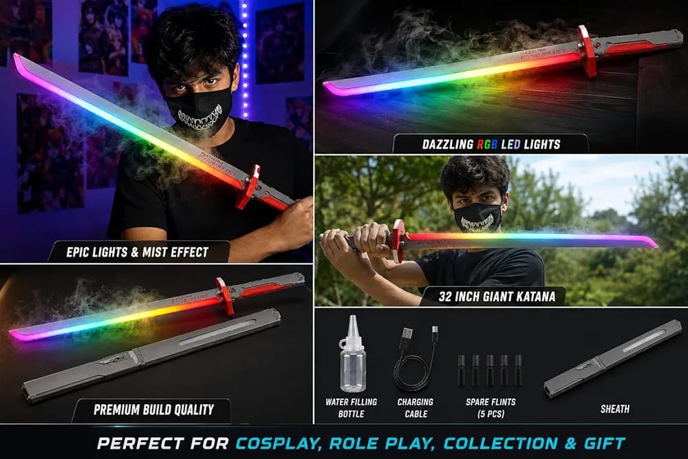 Sword dazzling spray