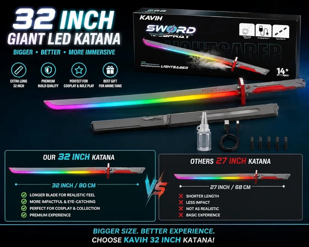 Sword dazzling spray