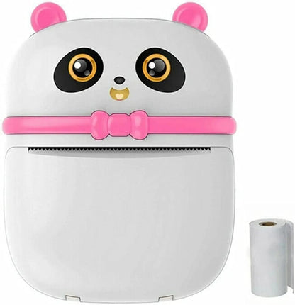 Mini printer panda face