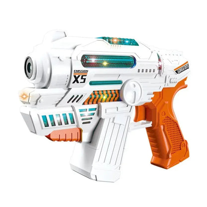 Bubble gun sound and light