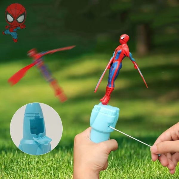 Spider-Man Flying Action Figure & Hand Launcher