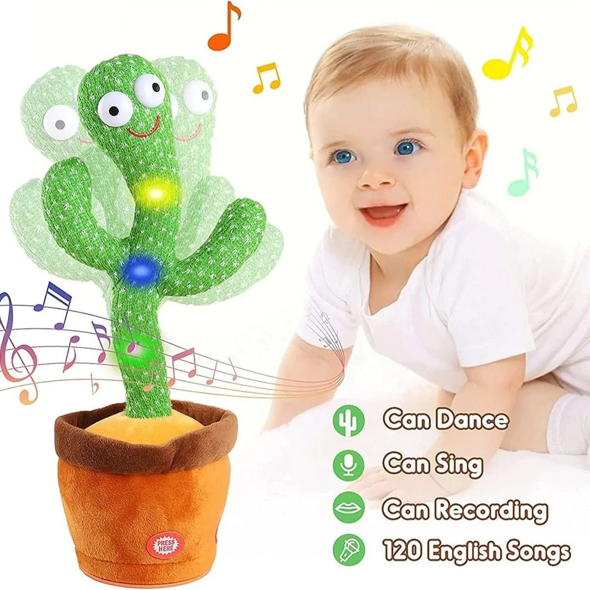 Dancing Talking Cactus Toy