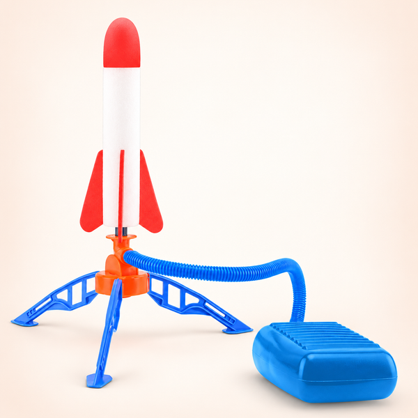 Air-Powered Stomp Rocket & Launcher