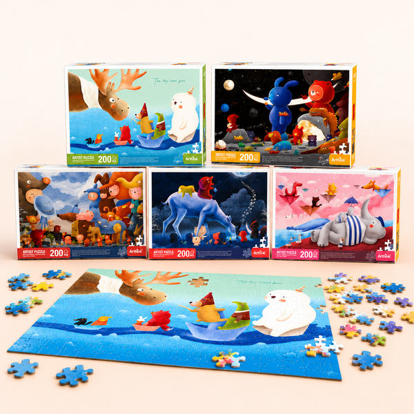 Artist Jigsaw Activity Puzzle – 200 Pieces, Assorted