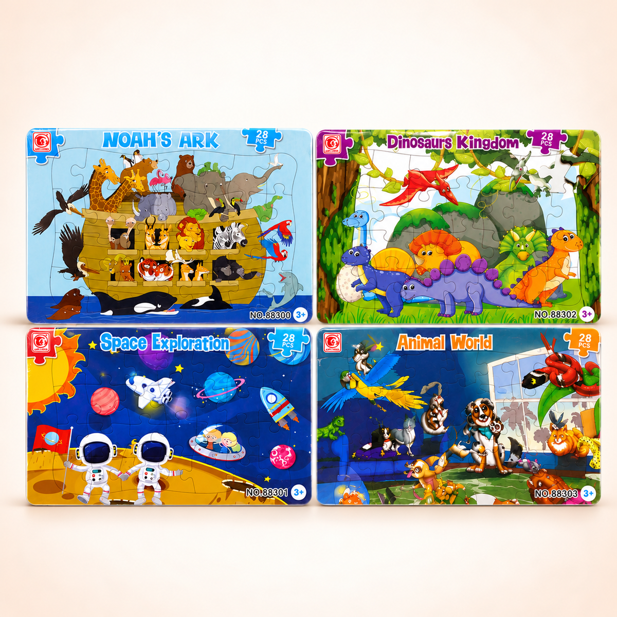 28-Piece Jigsaw Activity Puzzle – Assorted