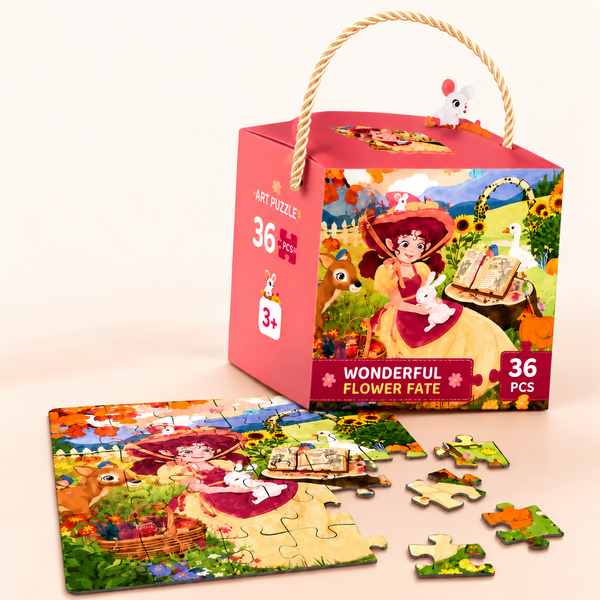 Wonderful Flower Fate Jigsaw Puzzle – 36 Pieces