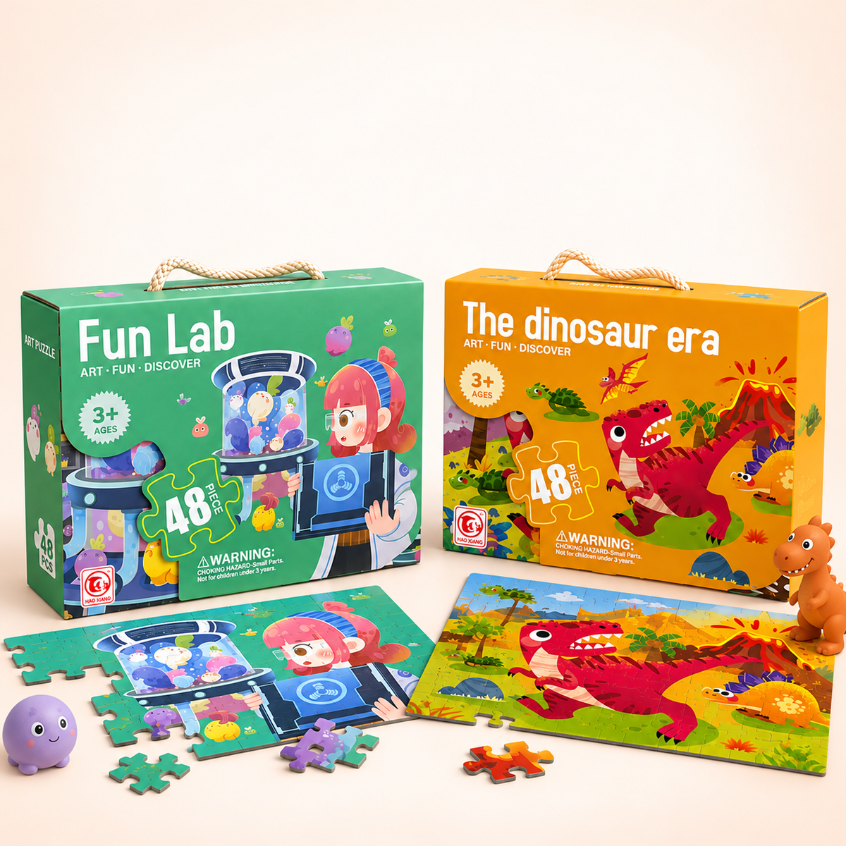 48-Piece Learning Jigsaw Activity Puzzle