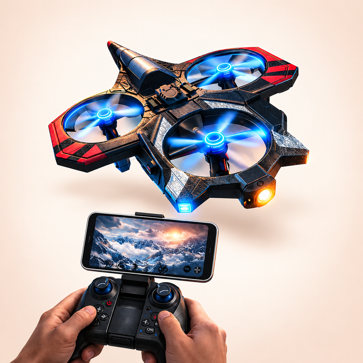 Fighter Jet RC Drone with HD Camera