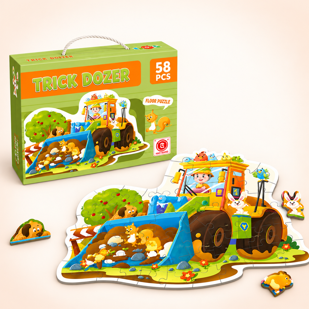 Trick Dozer Jigsaw Activity Puzzle – 58 Pieces