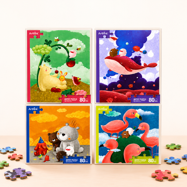 Artist Jigsaw Activity Puzzle – 80 Pieces, Assorted