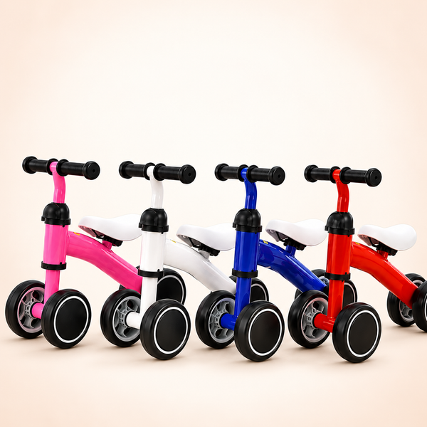 Toddler Four-Wheel Balance Bike