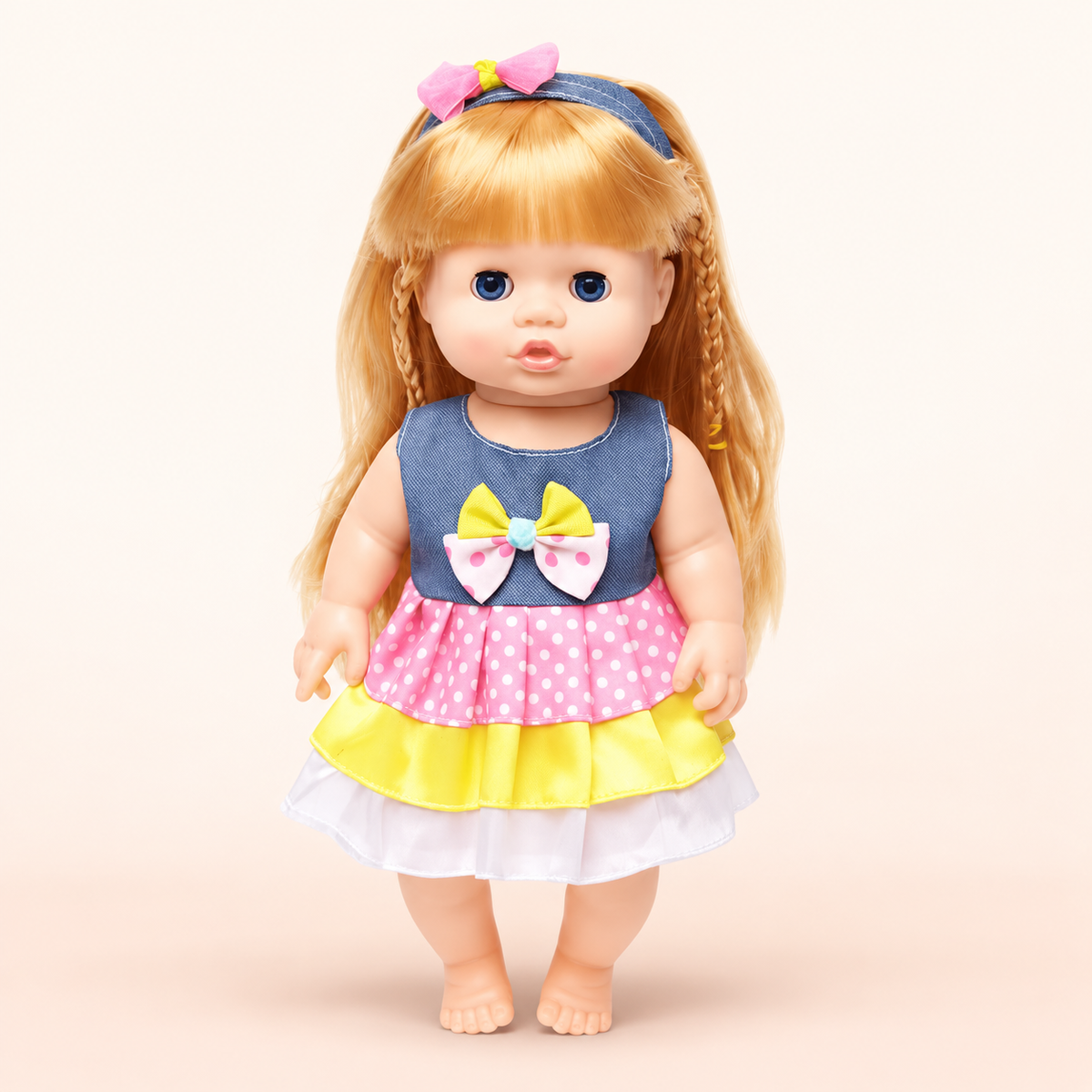 Happy Every Day Baby Doll with Bottle & Music
