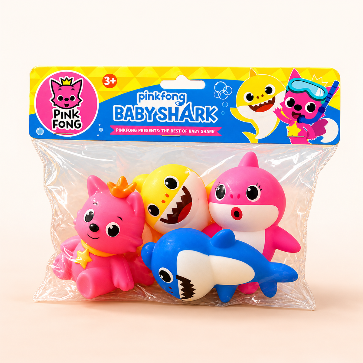 Baby Shark Bath Play Set – 4-in-1