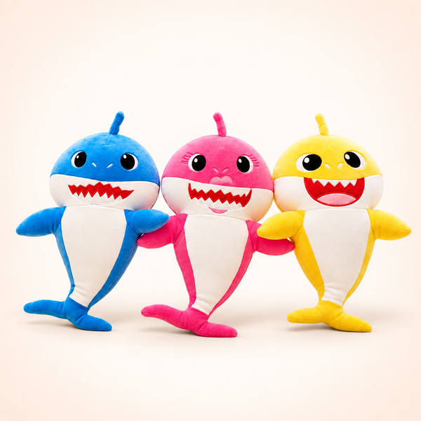 Baby Shark Soft Plush – 25cm, Assorted Colour