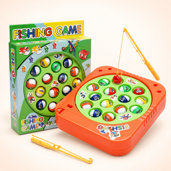 Rotating Fishing Play Game – 15 Fish