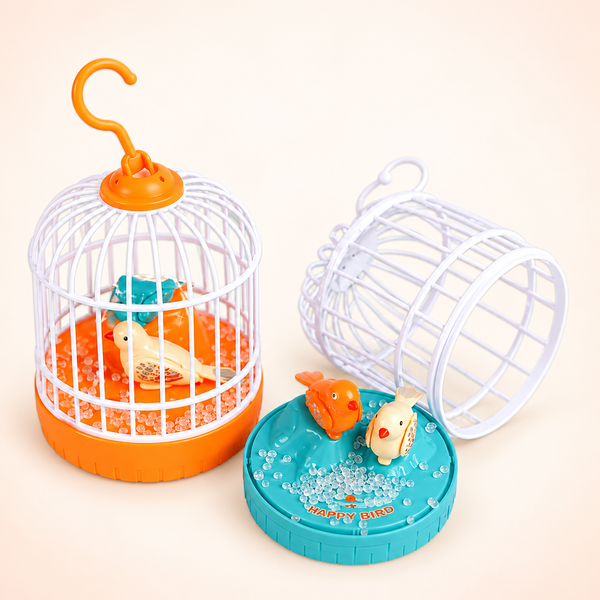 Light & Sound Bird Cage Play Toy