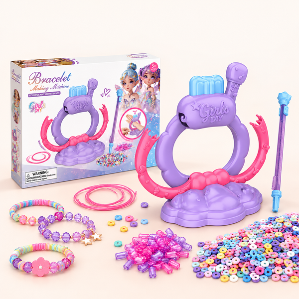 Bracelet-Making Machine & Bead Craft Set