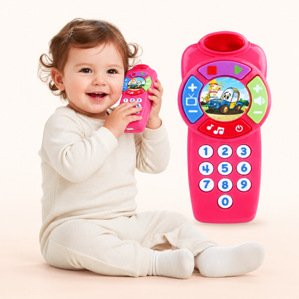 Musical Pretend Remote & Mobile Phone Set