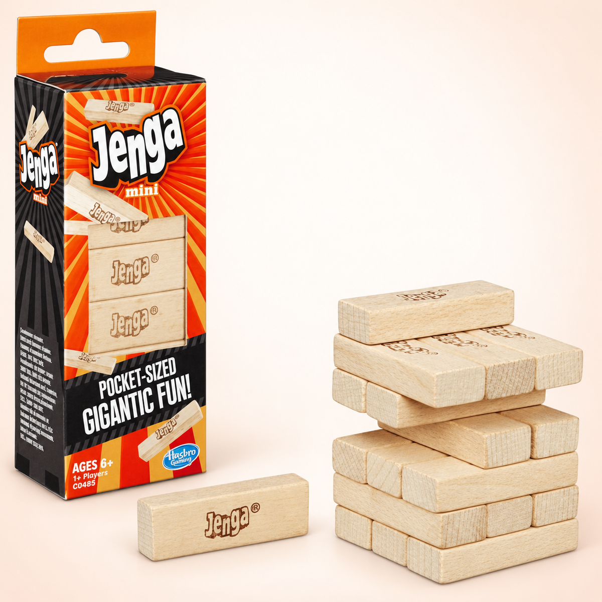 Classic Wooden Jenga Stacking Game