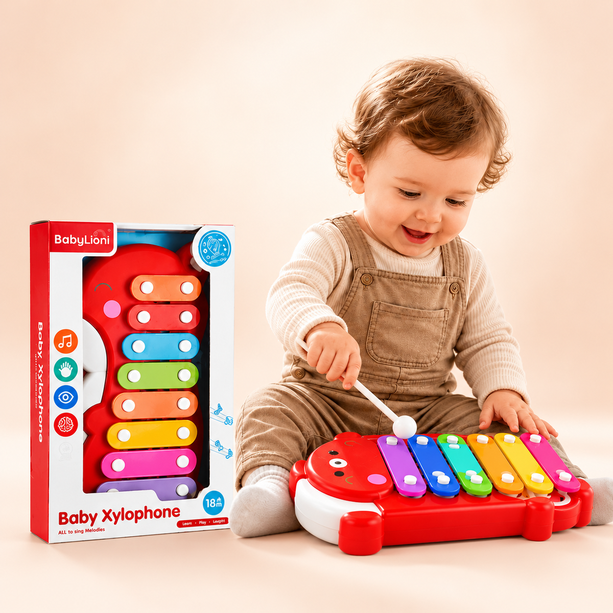 Animal Piano & Xylophone Music Toy