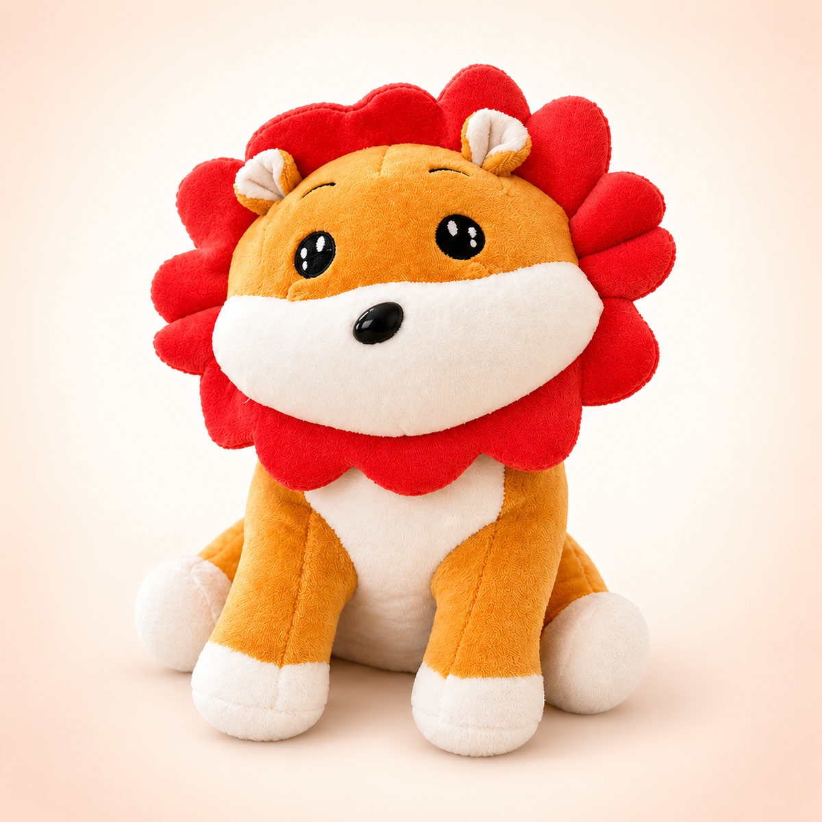Washable Lion Plush – 25cm