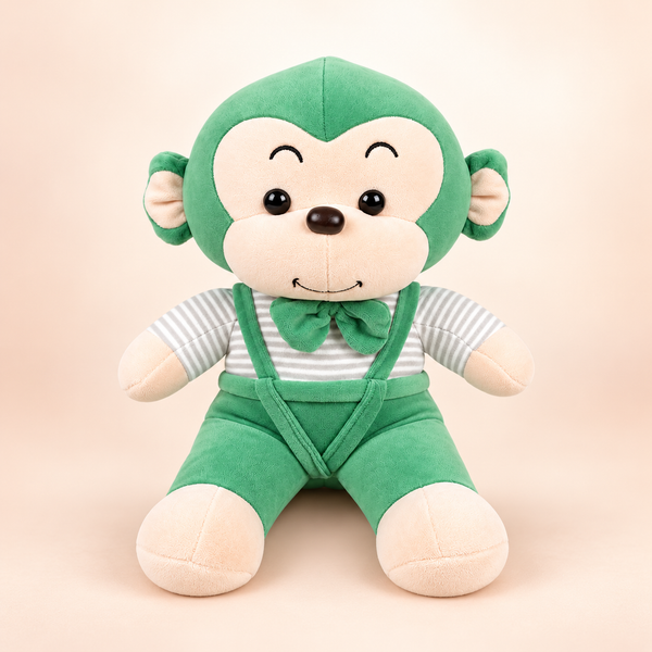 Monkey Soft Plush – 25cm, Assorted Colour