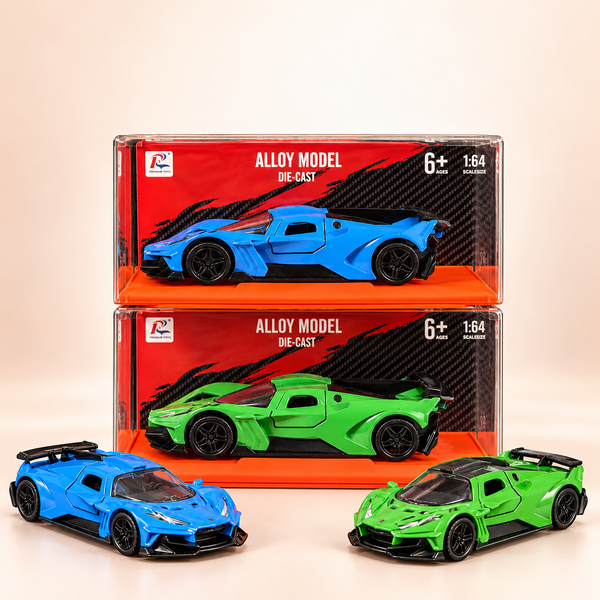 Hypercar Diecast Model – 1:36, Assorted Colour