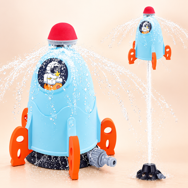 360° Rotating Rocket Water Sprinkler