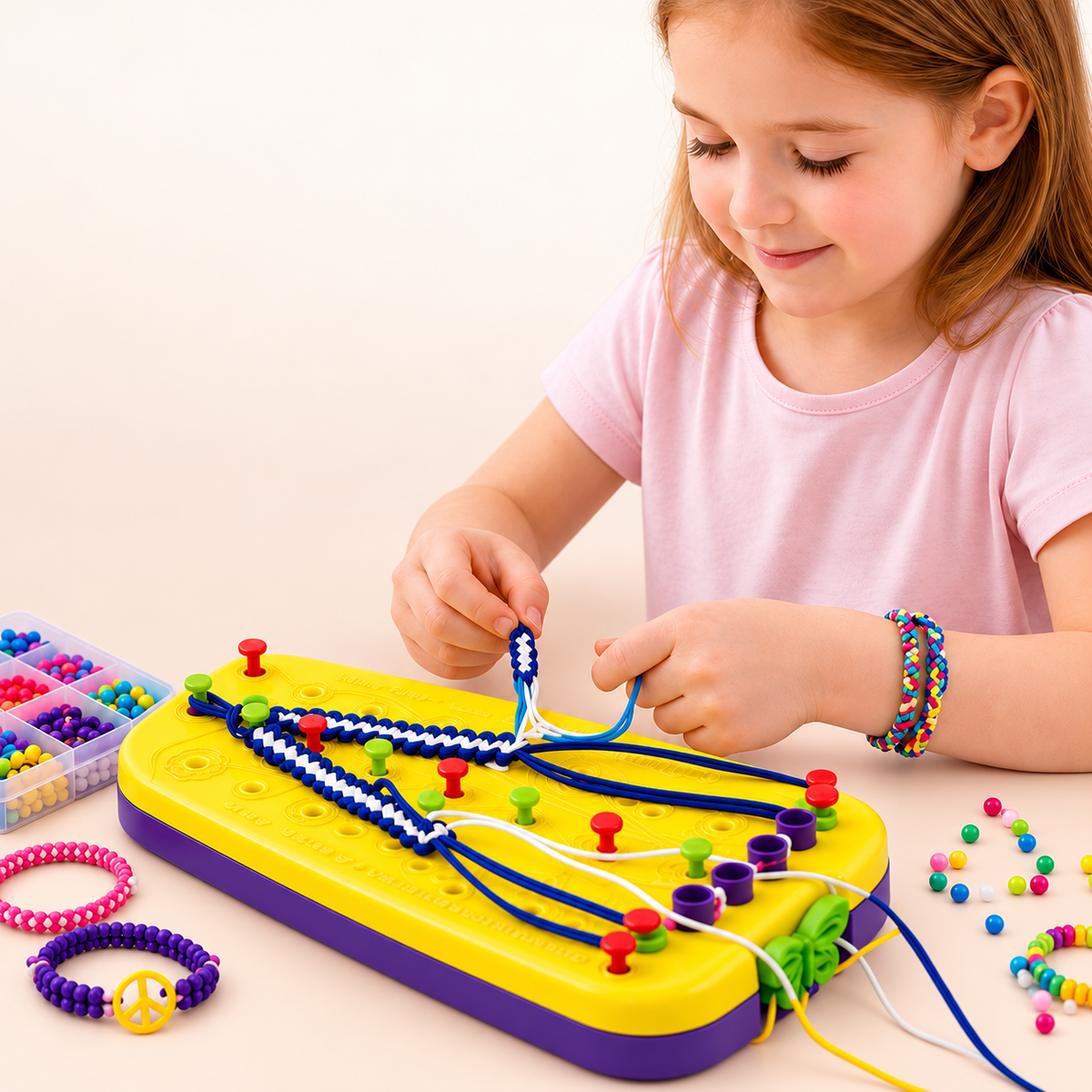 Friendship Bracelet Craft Kit – 144 Pieces
