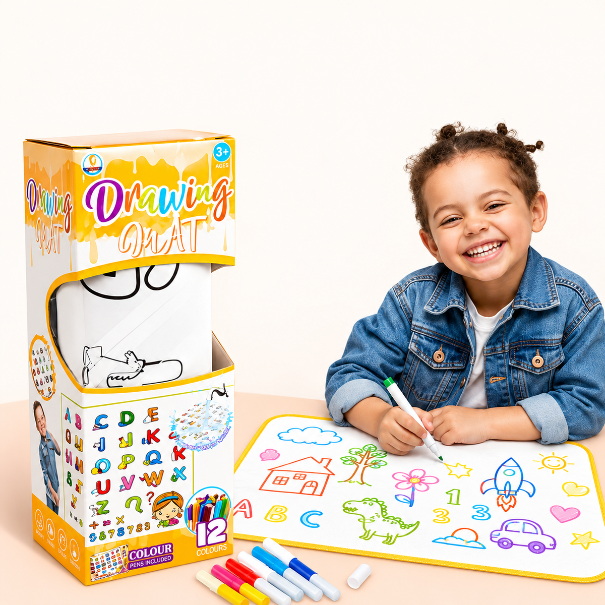 Washable Drawing Activity Mat