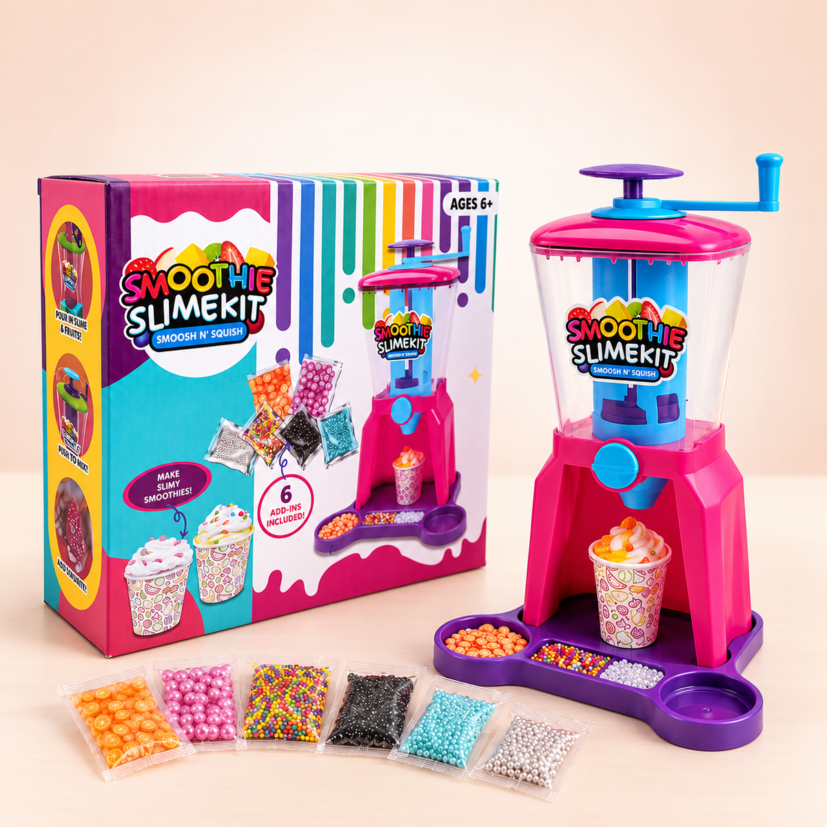 Smoosh N Squish Smoothie Slime-Making Machine
